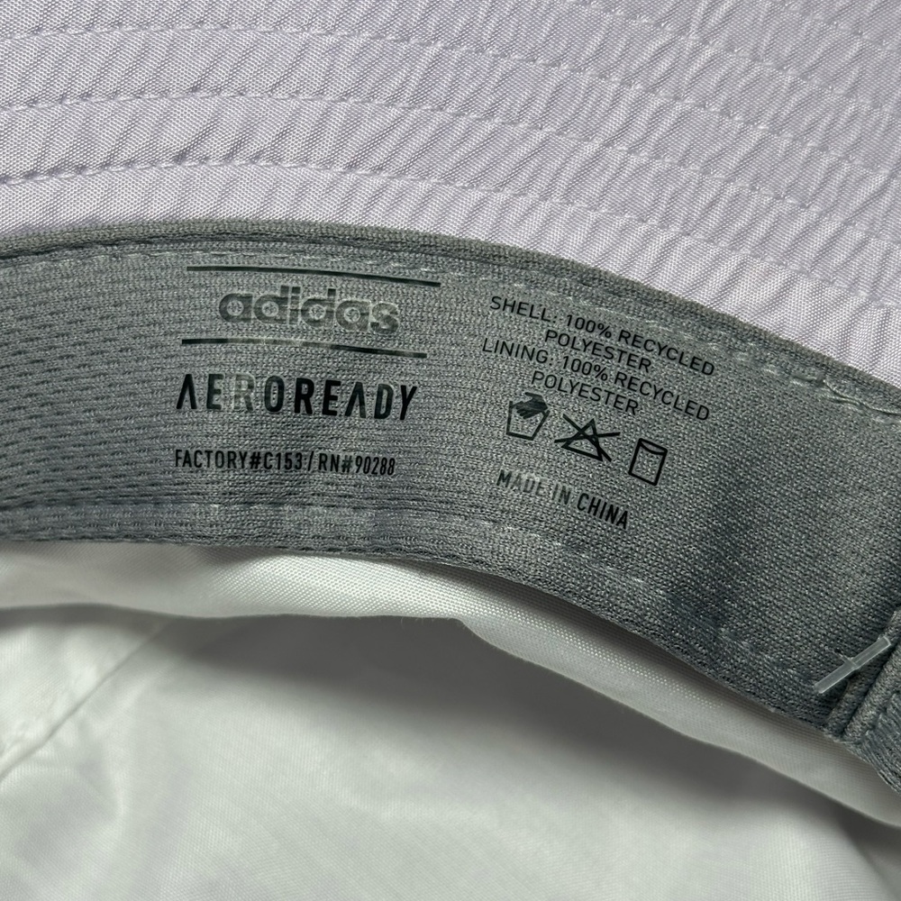 adidas lilac Women's Foldable Bucket 
Hat (GB4263) - Picture 6 of 7